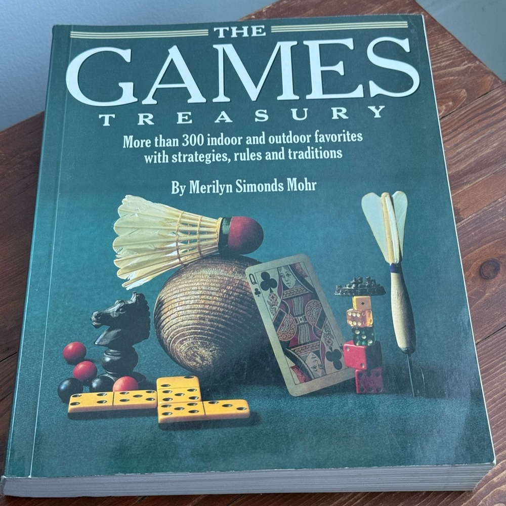 The Games Treasury Book Explore 300+ Indoor Outdoor Games
